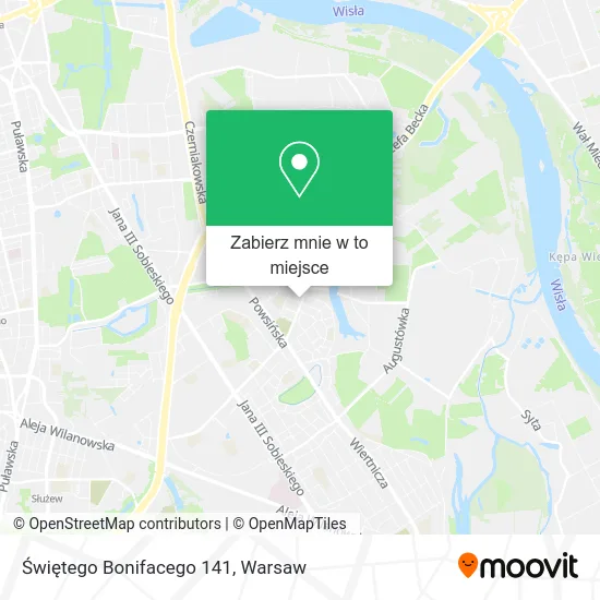 Mapa Świętego Bonifacego 141