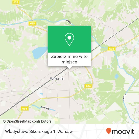 Mapa Władysława Sikorskiego 1