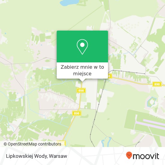 Mapa Lipkowskiej Wody