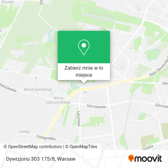 Mapa Dywizjonu 303 175/8