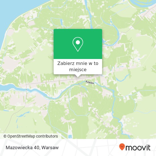 Mapa Mazowiecka 40