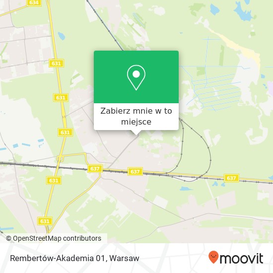 Mapa Rembertów-Akademia 01