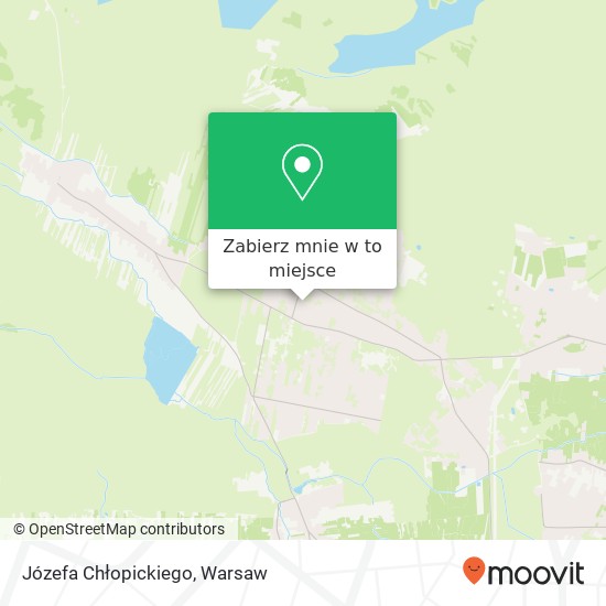 Mapa Józefa Chłopickiego