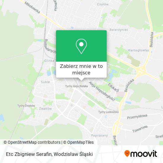 Mapa Etc Zbigniew Serafin