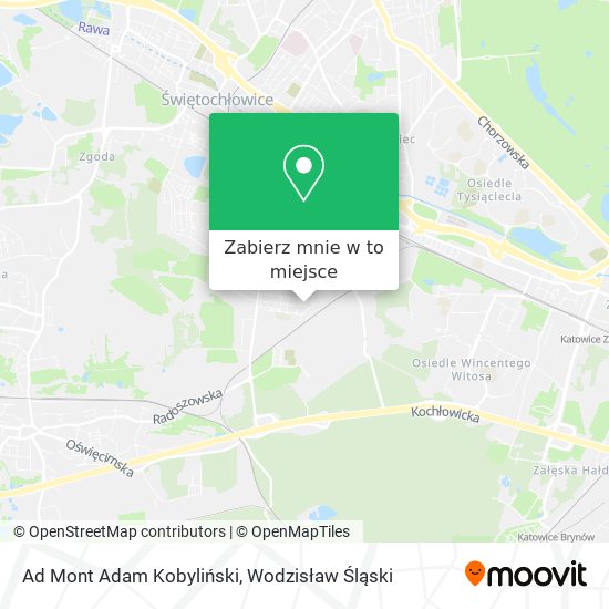 Mapa Ad Mont Adam Kobyliński