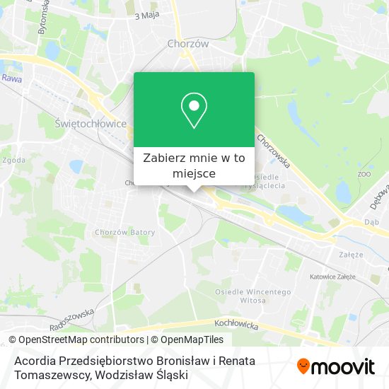 Mapa Acordia Przedsiębiorstwo Bronisław i Renata Tomaszewscy