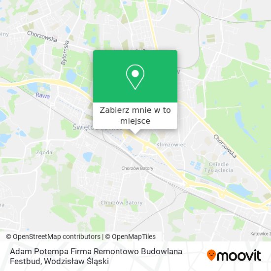 Mapa Adam Potempa Firma Remontowo Budowlana Festbud