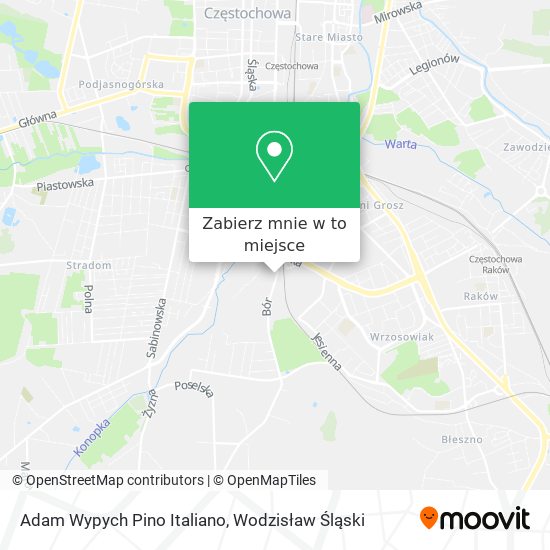 Mapa Adam Wypych Pino Italiano