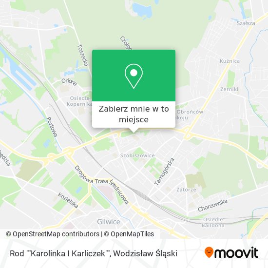 Mapa Rod ""Karolinka I Karliczek""