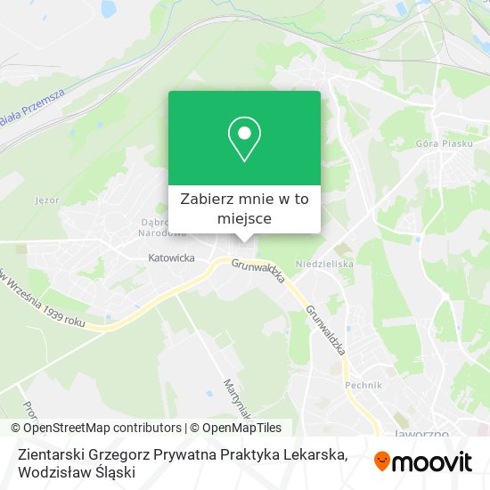 Mapa Zientarski Grzegorz Prywatna Praktyka Lekarska