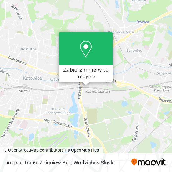 Mapa Angela Trans. Zbigniew Bąk