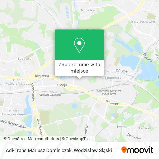 Mapa Adi-Trans Mariusz Dominiczak