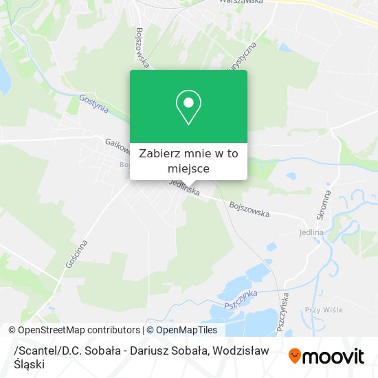 Mapa /Scantel / D.C. Sobała - Dariusz Sobała
