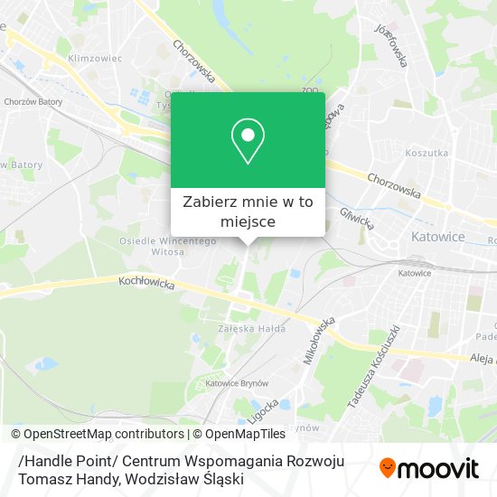 Mapa /Handle Point/ Centrum Wspomagania Rozwoju Tomasz Handy