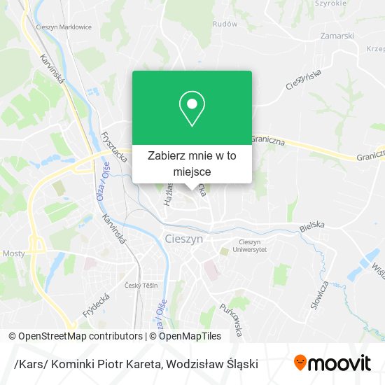Mapa /Kars/ Kominki Piotr Kareta