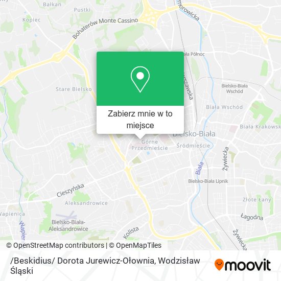 Mapa /Beskidius/ Dorota Jurewicz-Ołownia