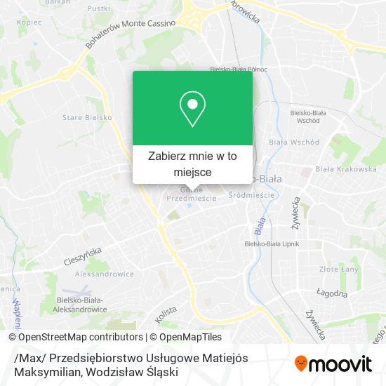 Mapa /Max/ Przedsiębiorstwo Usługowe Matiejós Maksymilian