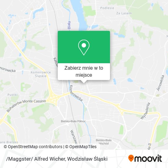 Mapa /Maggster/ Alfred Wicher