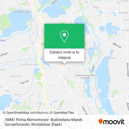 Mapa /MM/ Firma Remontowo- Budowlana Marek Szczerbowski