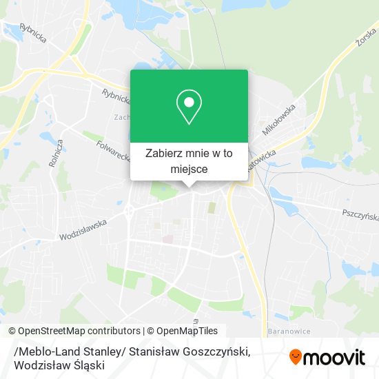 Mapa /Meblo-Land Stanley/ Stanisław Goszczyński