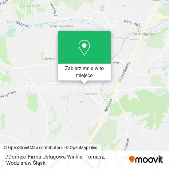 Mapa /Domex/ Firma Usługowa Winkler Tomasz