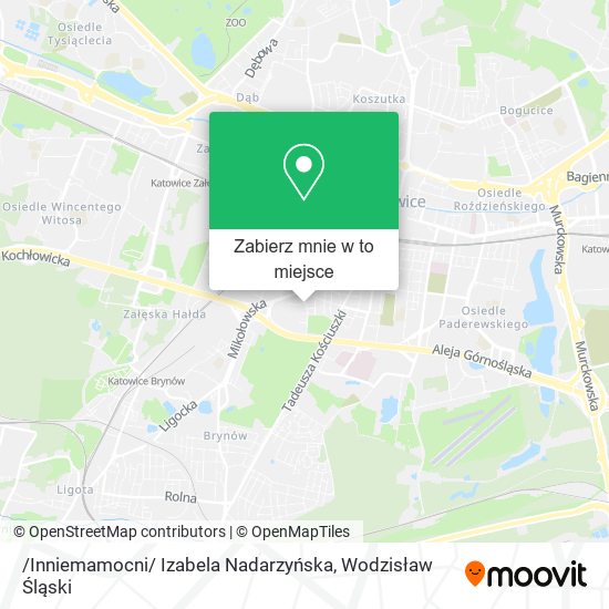 Mapa /Inniemamocni/ Izabela Nadarzyńska
