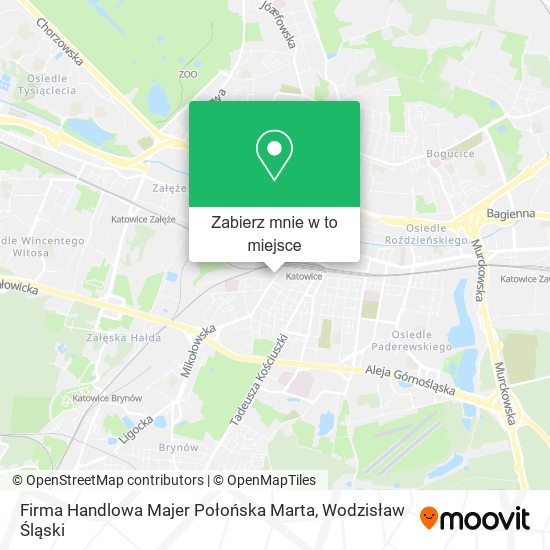 Mapa Firma Handlowa Majer Połońska Marta