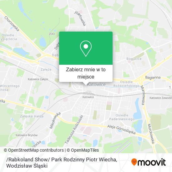 Mapa /Rabkoland Show/ Park Rodzinny Piotr Wiecha