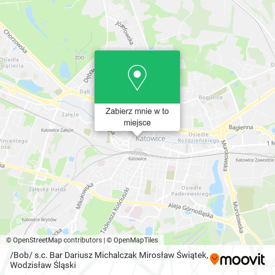 Mapa /Bob/ s.c. Bar Dariusz Michalczak Mirosław Świątek