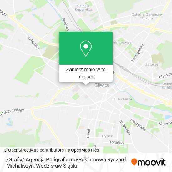 Mapa /Grafix/ Agencja Poligraficzno-Reklamowa Ryszard Michaliszyn