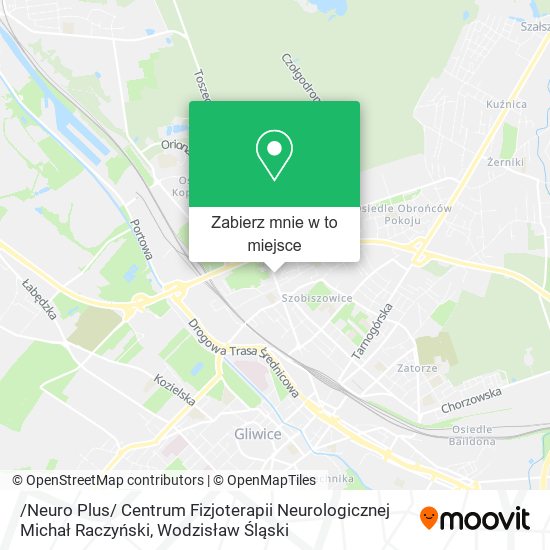 Mapa /Neuro Plus/ Centrum Fizjoterapii Neurologicznej Michał Raczyński