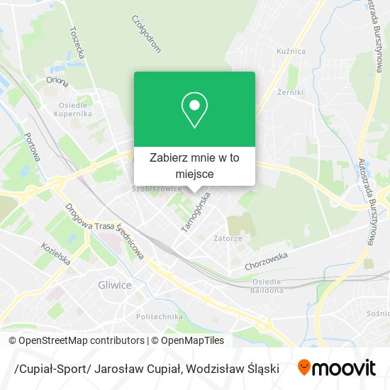 Mapa /Cupiał-Sport/ Jarosław Cupiał