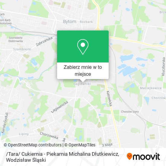 Mapa /Tara/ Cukiernia - Piekarnia Michalina Dłutkiewicz