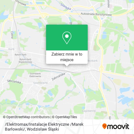 Mapa /Elektromax / Instalacje Elektryczne /Marek Barłowski/