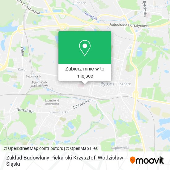 Mapa Zakład Budowlany Piekarski Krzysztof
