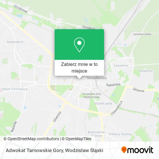 Mapa Adwokat Tarnowskie Gory