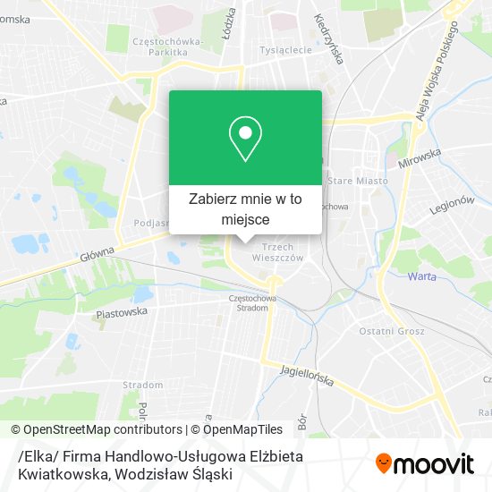 Mapa /Elka/ Firma Handlowo-Usługowa Elżbieta Kwiatkowska