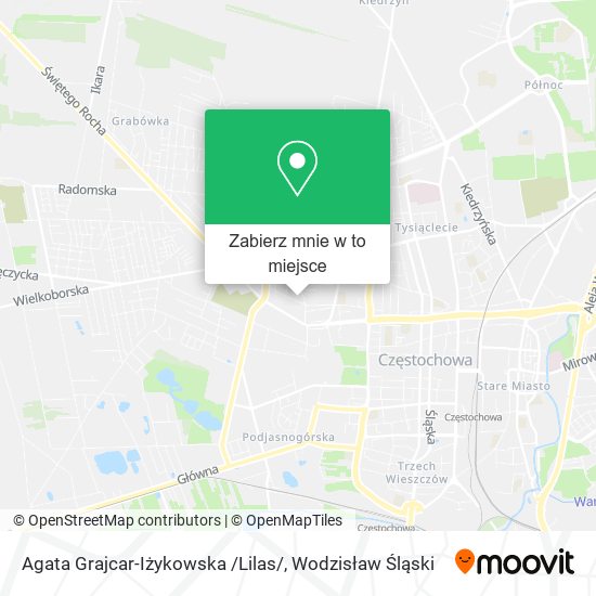 Mapa Agata Grajcar-Iżykowska /Lilas/