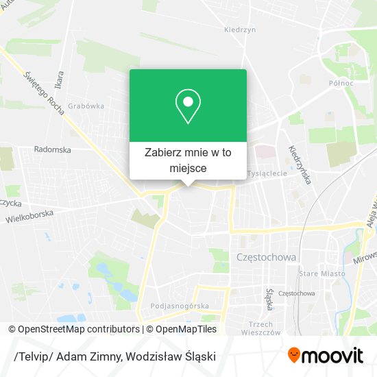 Mapa /Telvip/ Adam Zimny