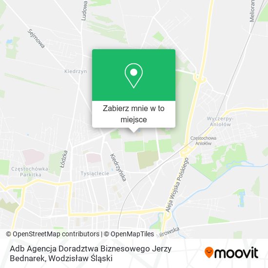 Mapa Adb Agencja Doradztwa Biznesowego Jerzy Bednarek
