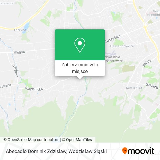Mapa Abecadlo Dominik Zdzislaw