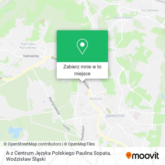 Mapa A-z Centrum Języka Polskiego Paulina Sopata