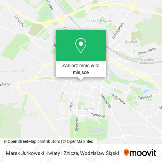 Mapa Marek Jurkowski Kwiaty i Znicze