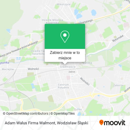 Mapa Adam Walus Firma Walmont
