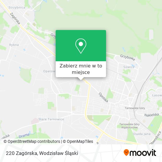 Mapa 220 Zagórska