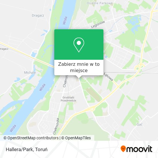 Mapa Hallera/Park