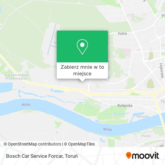 Mapa Bosch Car Service Forcar