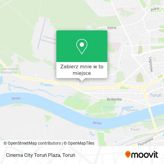 Mapa Cinema City Toruń Plaza