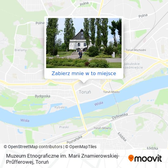 Mapa Muzeum Etnograficzne im. Marii Znamierowskiej-Prűfferowej