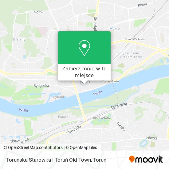 Mapa Toruńska Starówka | Toruń Old Town